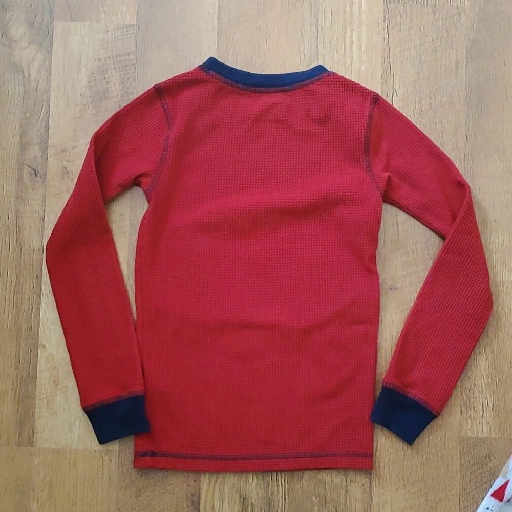 2 Eddie Bauer‎ Kids Size 6 Waffle Weave Winter Tops